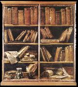 CRESPI, Giuseppe Maria Bookshelves dfg china oil painting reproduction